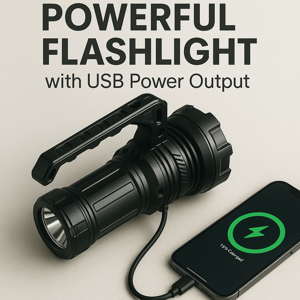 2025 NEW Powerful Search Flashlights Rechargeable Tactical Torch 2000000LM Ultra Bright Spotlight Camping Lamp Portable Lantern