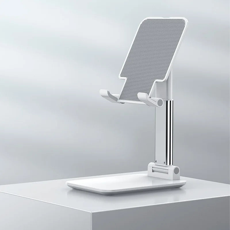 Foldable ABS Desktop Mobile Phone Stand For iPad iPhone 16 15 Smartphone Support Tablet Desk Cell Phone Portable Holder Bracket
