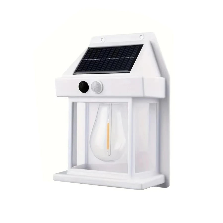 Powerful Solar Wall Light Outdoor Waterproof LED Lamp House Garden Fence Decoration Light Sensor Solar Energy Wall Lantern LED
