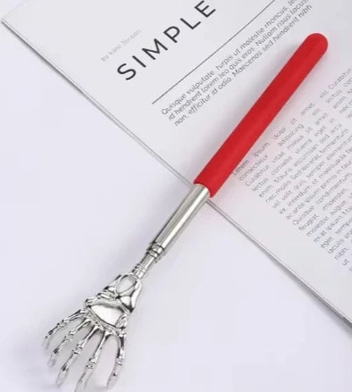 Stainless Steel Back Scratcher Telescopic Scratching Massager Extendable Itch Old Man Happy Health Products Hackle Handicrafts