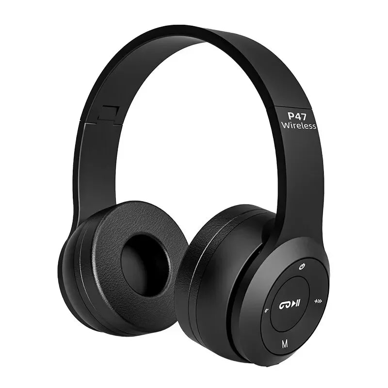 Hifi Sound Bluetooth Headphones Wireless Over-Ear Headsets with Microphone Noise Reduction Comfortable for Travel And Home Use