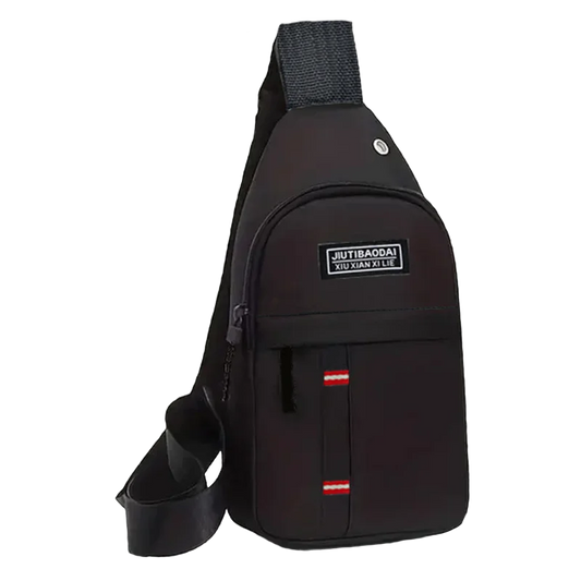 Neutral style, adjustable front pocket for both men and women, single shoulder Oxford cloth pocket bag