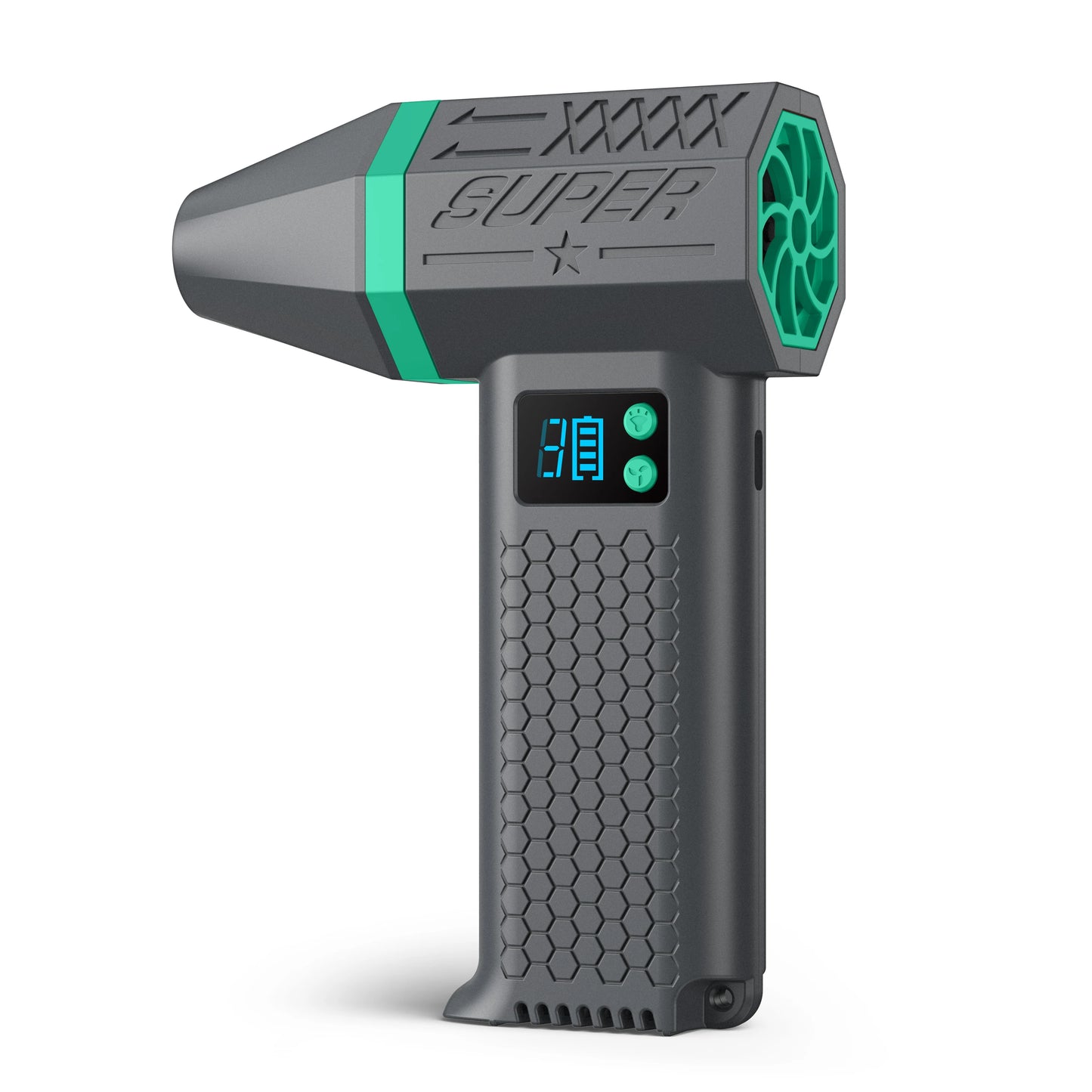 Mini Turbo Jet Fan Electric Air Duster with 3 Gear Adjustable 130000RPM Wind Speed 52m/s Car Computer Cleaning Blower Tool