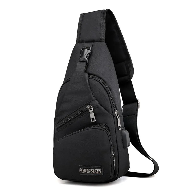 Clearance_Chest Bag Men's 2023 New Fashion, Business, Leisure, Shoulder Bag, Multi-Functional Outdoor Crossbody Bag_Continuous u