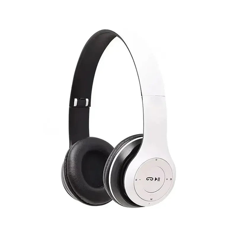 Hifi Sound Bluetooth Headphones Wireless Over-Ear Headsets with Microphone Noise Reduction Comfortable for Travel And Home Use