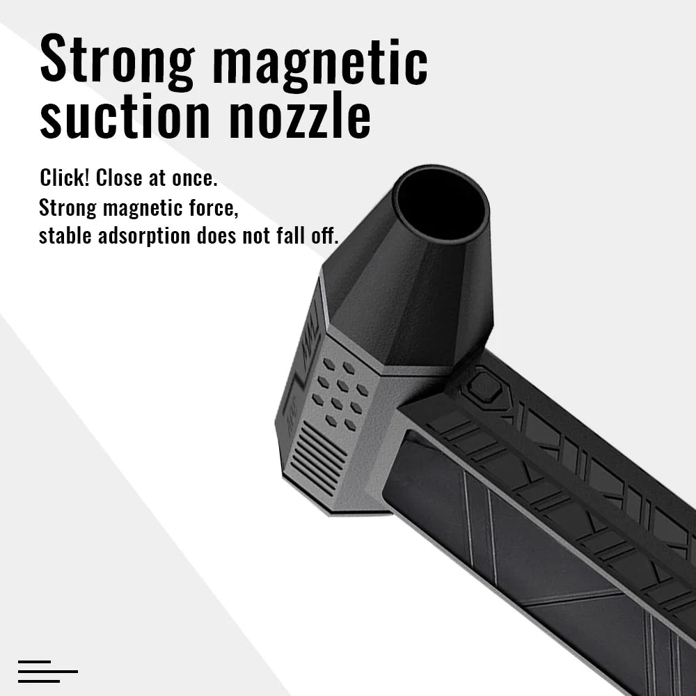 Mini Turbo Jet Fan Electric Air Duster with 3 Gear Adjustable 130000RPM Wind Speed 52m/s Car Computer Cleaning Blower Tool